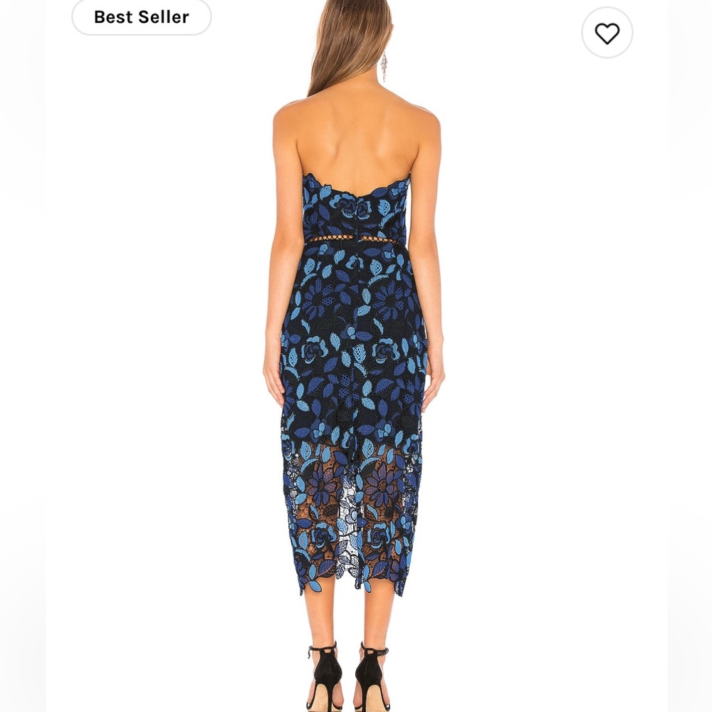 Elliatt Times Dress in Blue Multi - Revolve - Picture 2 of 7